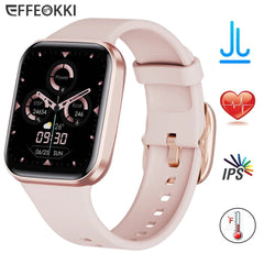 Smart Band Watch: Women and Men Smartwatch, Blood Oxygen, Heart Rate, Waterproof, Connected Fitness Tracker Bracelet