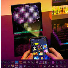 Smart LED Matrix: DIY RGB App-Controlled Display for Home Decor Pixel Display Screen