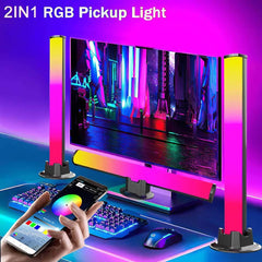 Smart LED RGB Music Lamp with App Control for TV, Gaming, and Desktop Decor