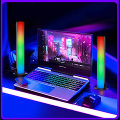 Smart RGB LED Light Bars: Tuya WiFi, Music Sync, Alexa & Google Home Smart lights - 2pcs