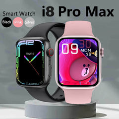 Smart Watch I8 Pro Max: Answer Call, Sport Fitness Tracker, Custom Dial, Gift for Apple Phone, Men and Women - PK IWO 27 X8 T500