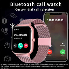 Smart Watch with Call Functions: Full Touch Screen, 100+ Sport Modes, Heart Rate & Sleep Monitoring