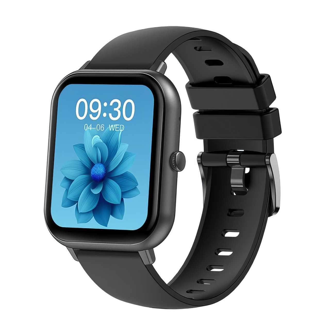 Smart Watch with Call Functions: Full Touch Screen, 100+ Sport Modes, Heart Rate & Sleep Monitoring black / Bluetooth call