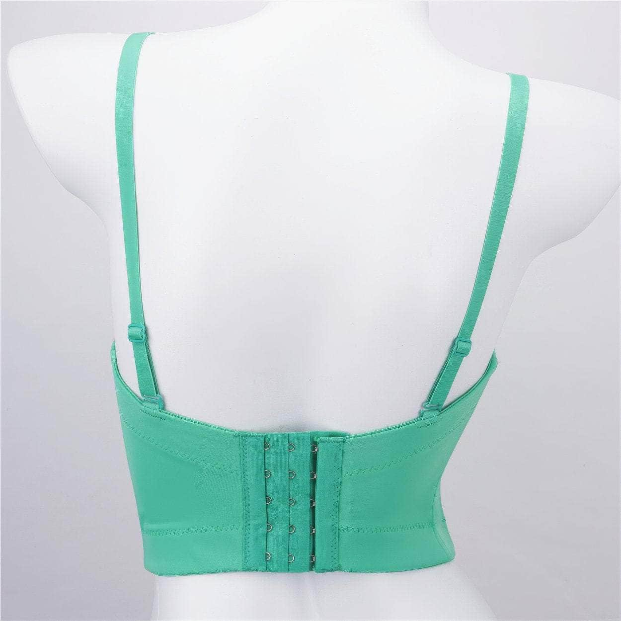 Solid Color Bustier Cami Top Bralette