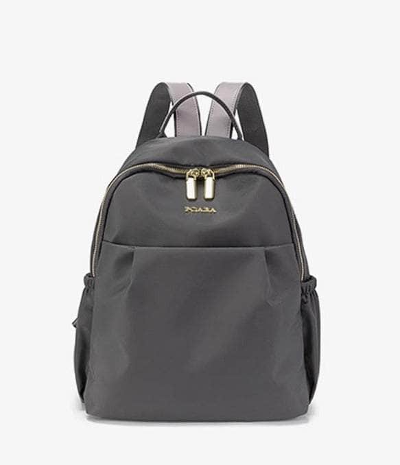 Spacious Waterproof Backpack with Ample Storage Gray