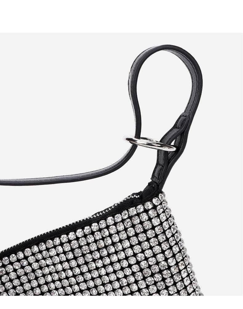 Sparkling Diamond Armpit Shoulder Bag