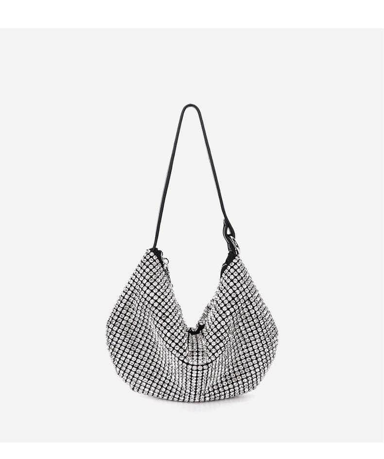 Sparkling Diamond Armpit Shoulder Bag