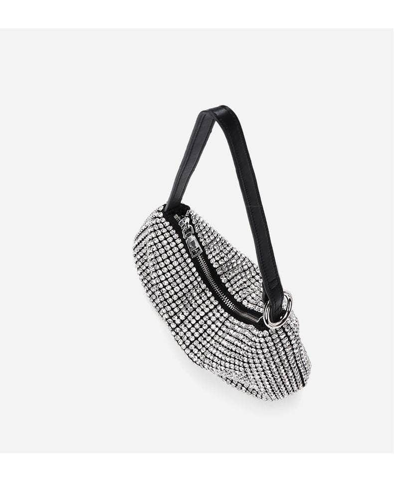 Sparkling Diamond Armpit Shoulder Bag