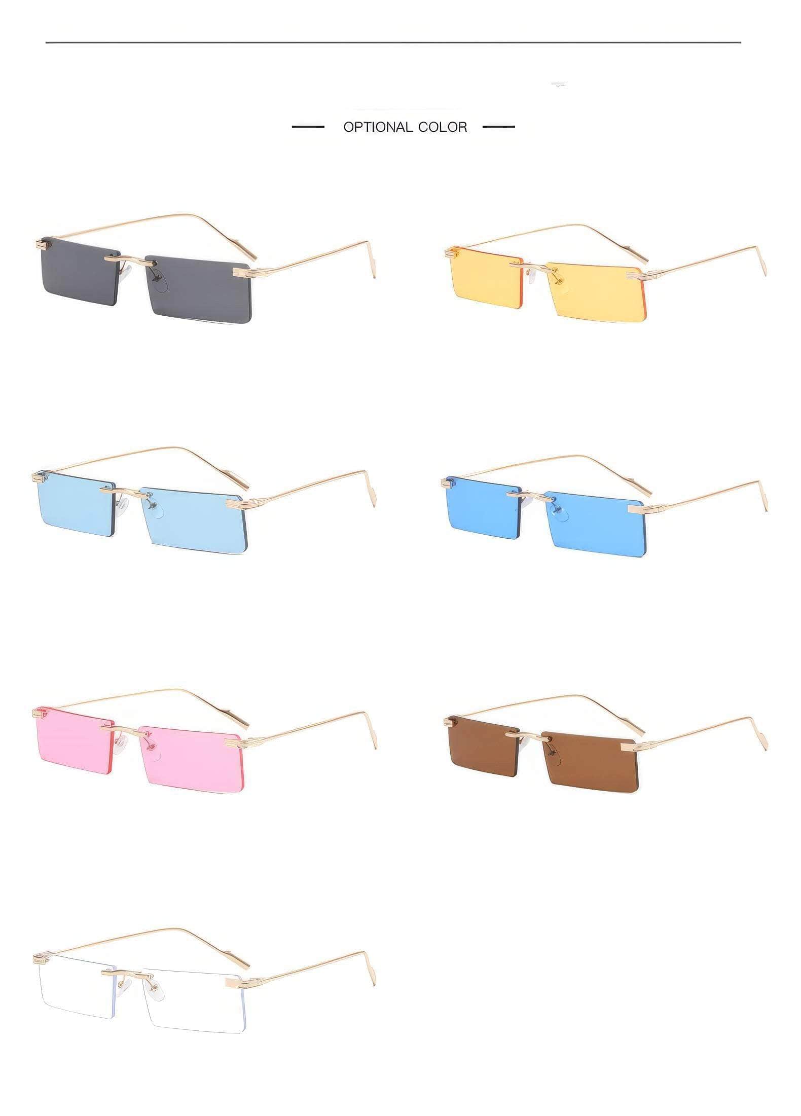 Square Small Eyewear Stylish Frames