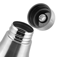 Stainless Steel Olive Oil Dispenser - Leakproof Oil Vinegar Pourer Bottle for Kitchen Accessories
