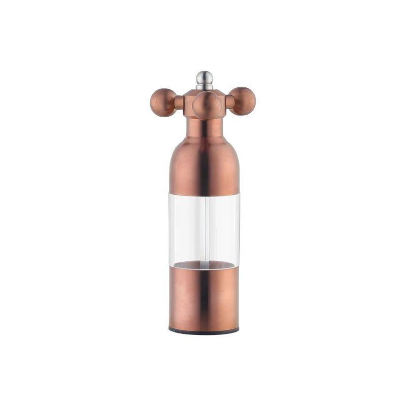 Stainless Steel Salt and Pepper Grinder - Ceramic Spice Mill for Cooking Rose gold