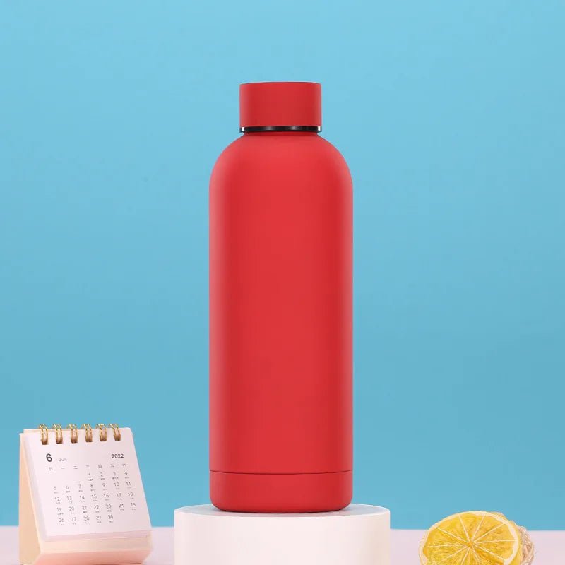 Stainless Steel Thermos Vacuum Flasks - Portable Outdoor Travel Sports Water Bottle, Insulating Coffee Mug Cup Red / 750ml