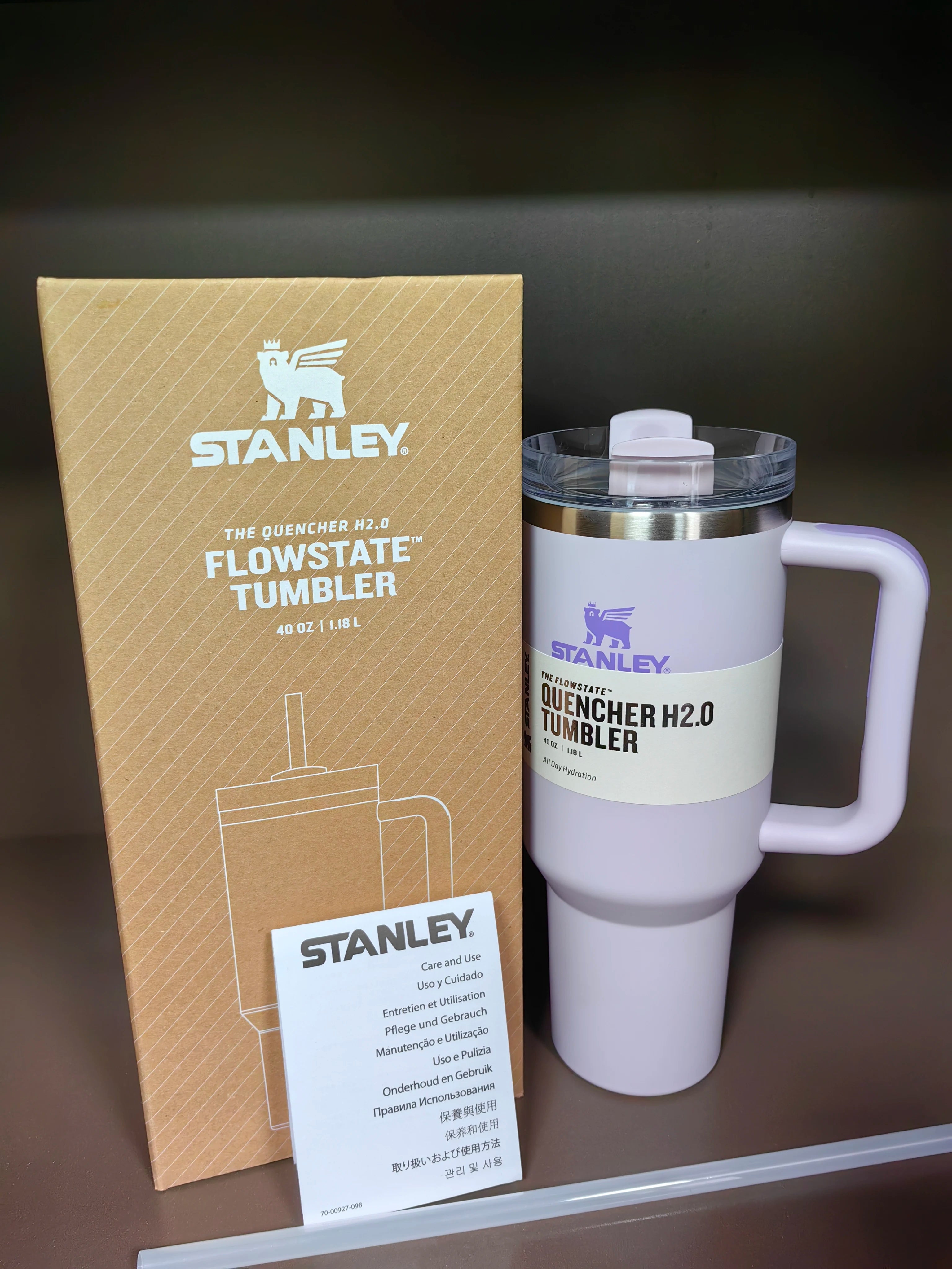 Stanley NEON Quencher H2.0 FlowState Tumbler Orchid / 30oz 887ML