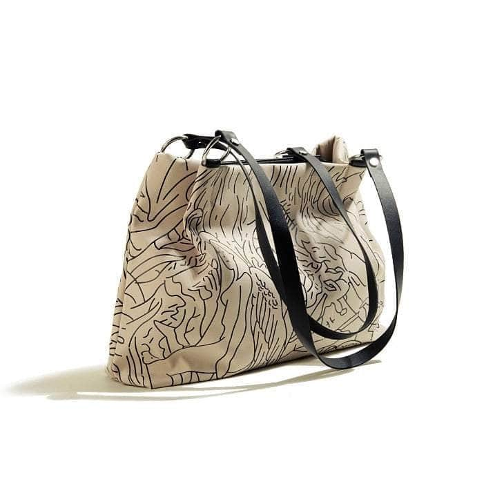 Stunning Art Print Shoulder Bag with Ample Space