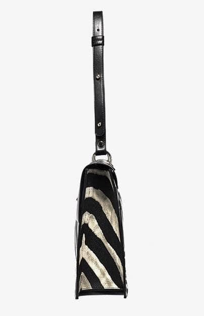 Stylish Calfskin Print Shoulder Bag