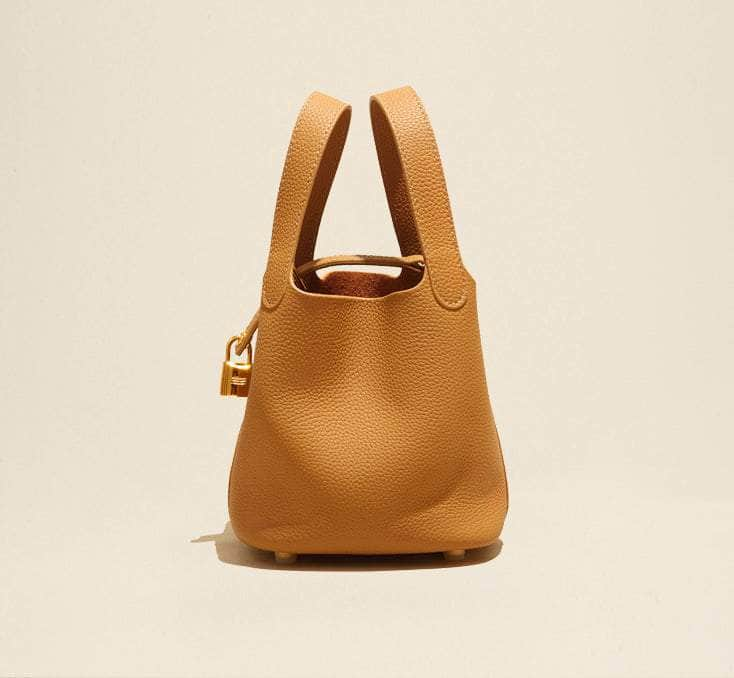 Stylish Clemence Calfskin Leather Bag