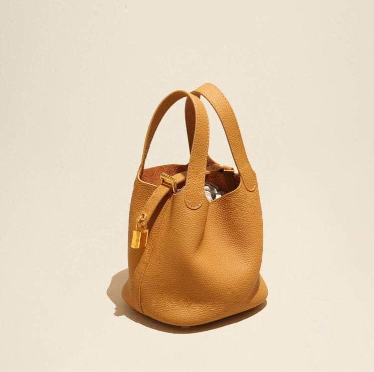 Stylish Clemence Calfskin Leather Bag