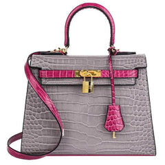 Stylish Croc Cossbody Handbag