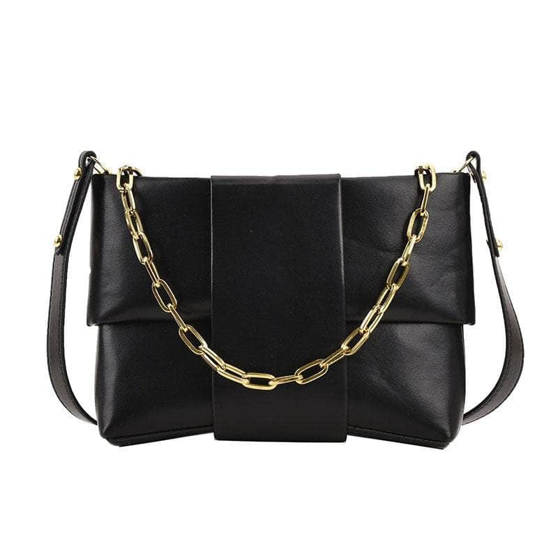 Stylish Crossbody Bag With Chain Shoulder Strap