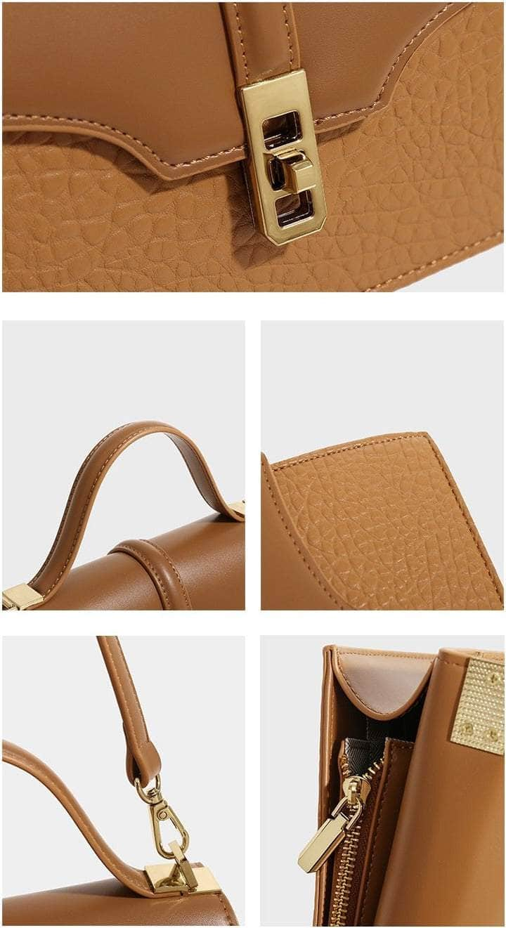 Stylish Faux Leather Shoulder Handbags