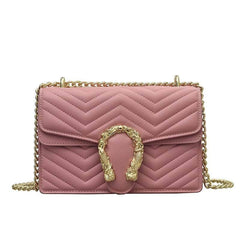 Stylish Geometric Chain Bag