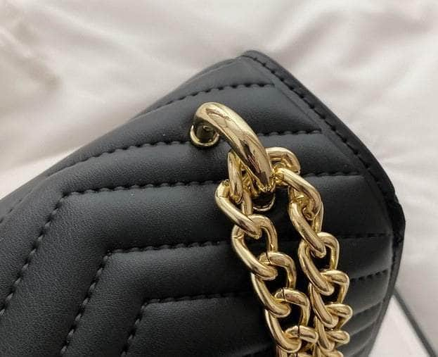 Stylish Geometric Chain Bag