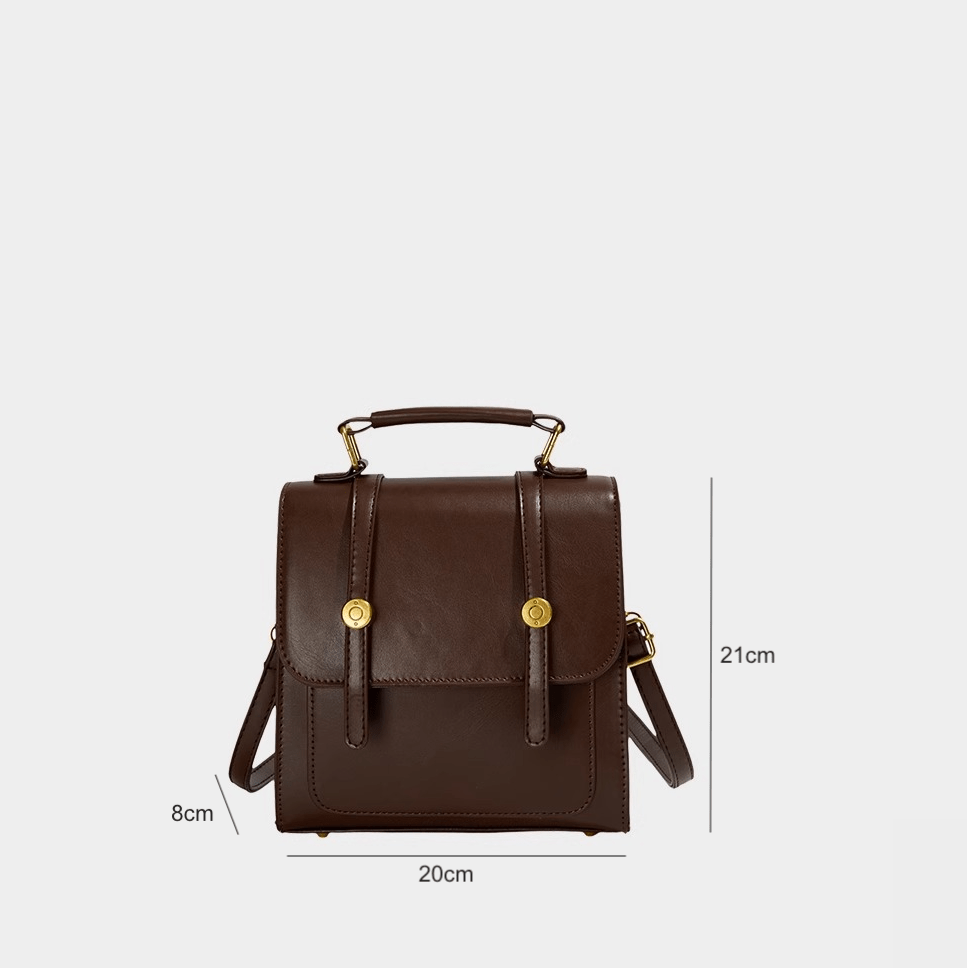 Stylish Leather Backpack