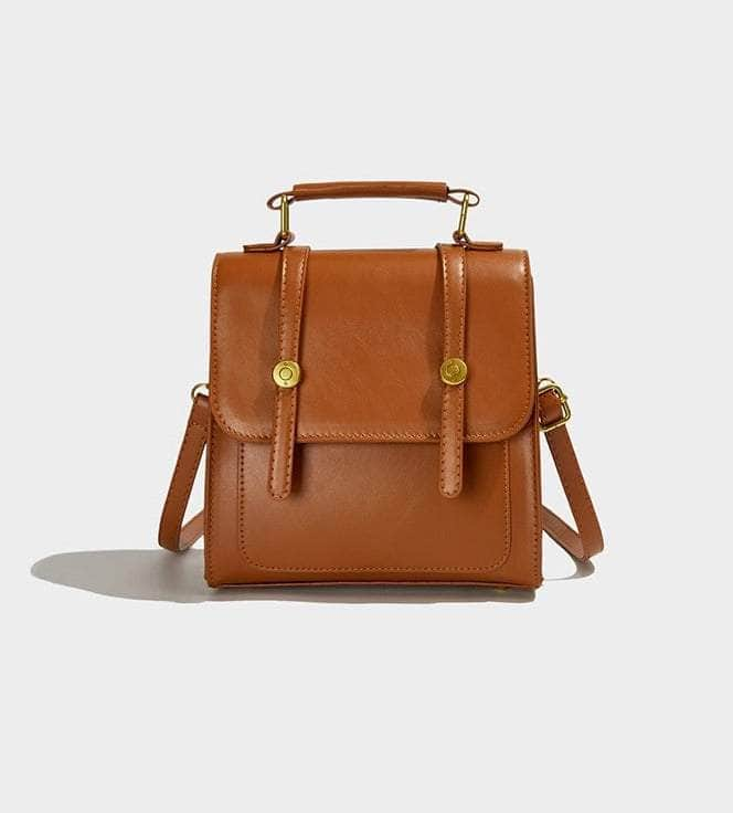 Stylish Leather Backpack