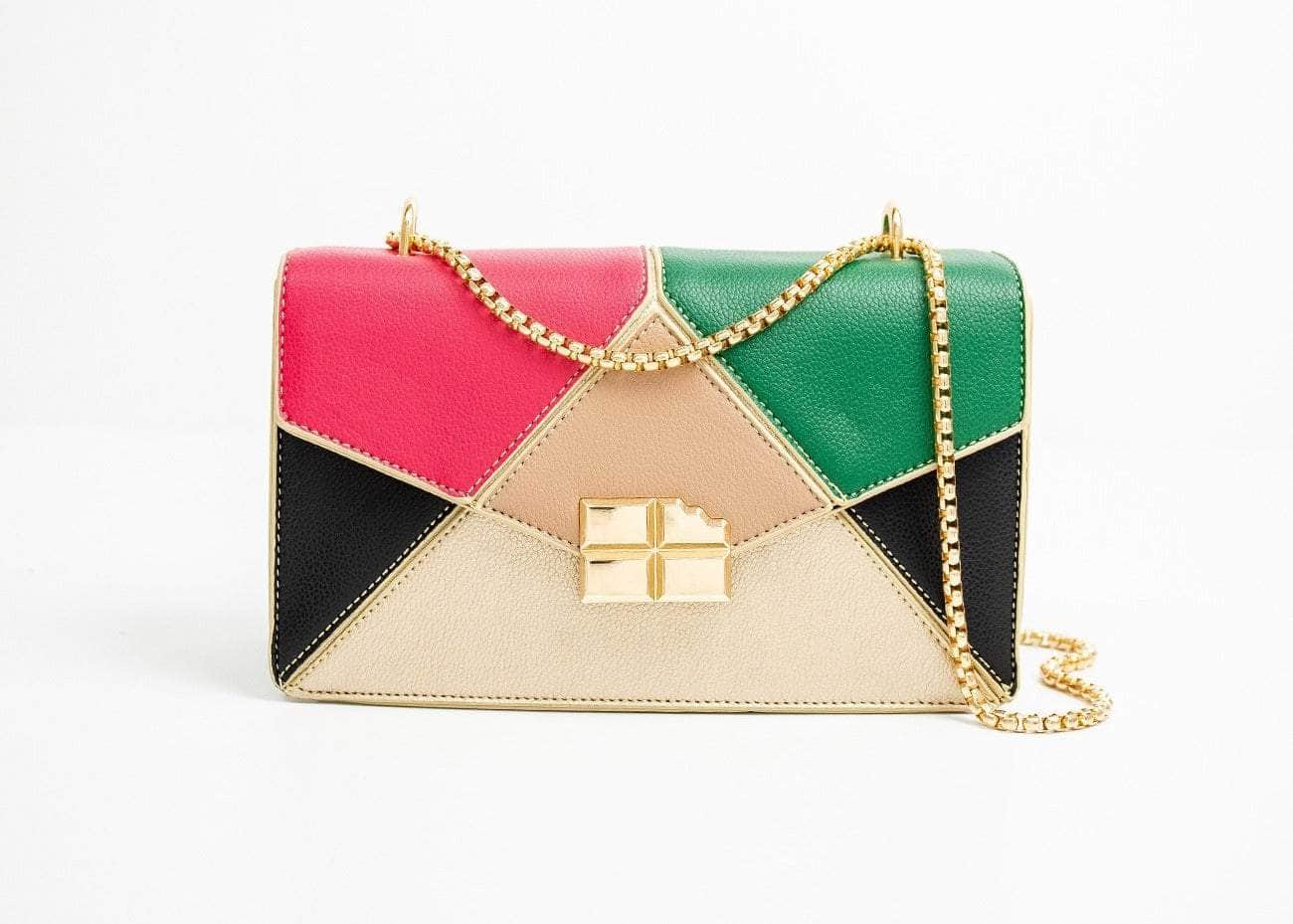 Stylish Leather Shoulder Bag Prism