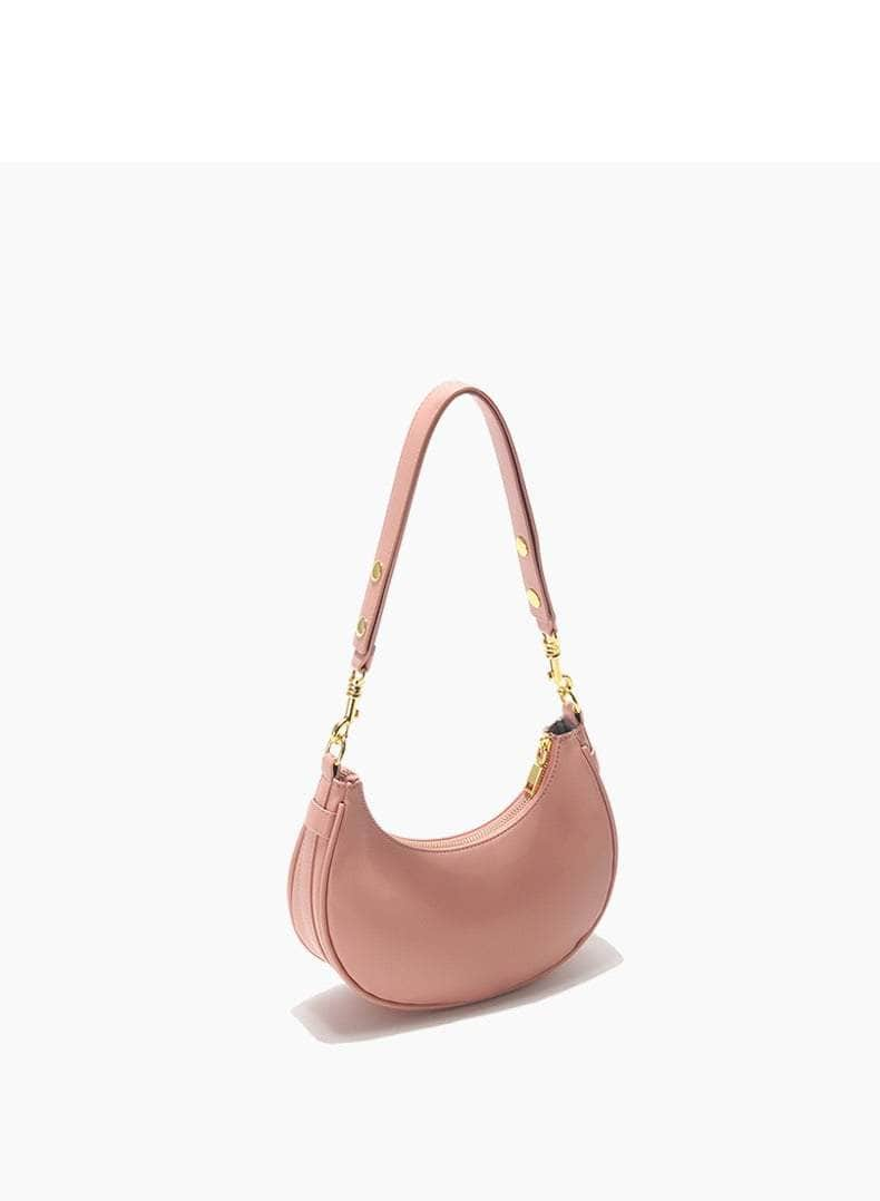 Stylish One-Shoulder Purse Pink