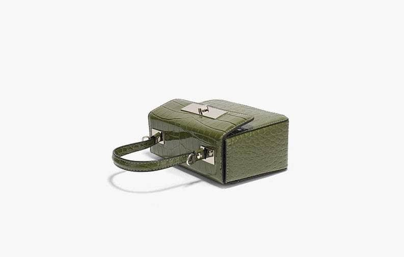 Stylish Reptile Pattern Mini Shoulder Bag