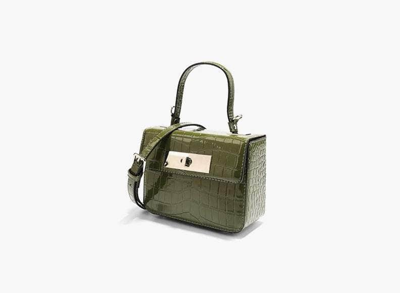 Stylish Reptile Pattern Mini Shoulder Bag