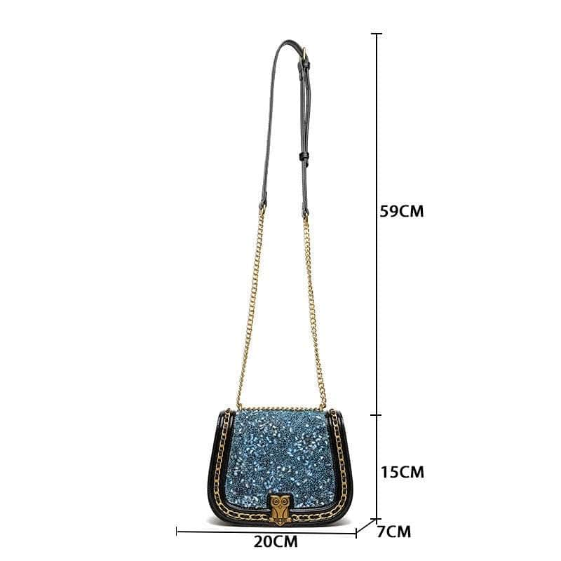 Stylish Sequin Shoulder Handbag