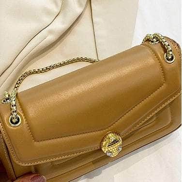Stylish Shoulder Bag with Chain Strap