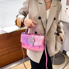 Stylish Shoulder Crossbody Leather Handbag