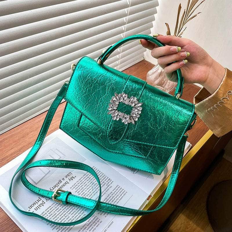 Stylish Shoulder Crossbody Leather Handbag