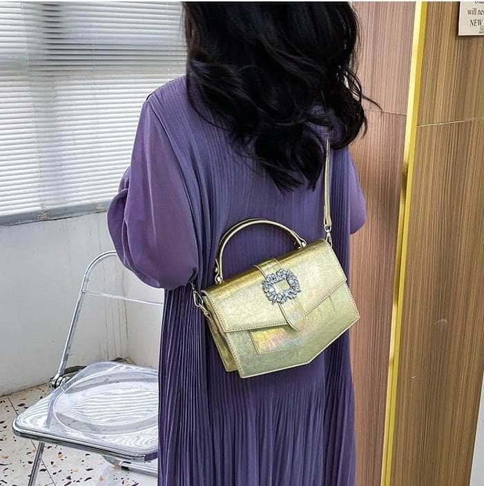 Stylish Shoulder Crossbody Leather Handbag