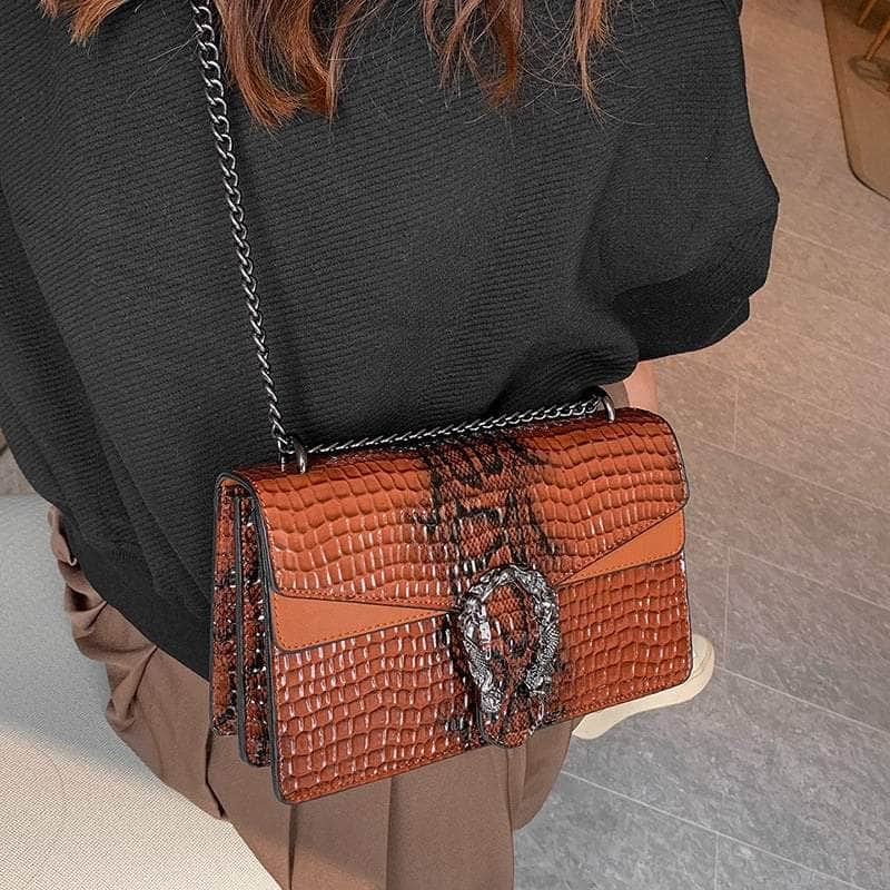 Stylish Square Chain Shoulder Purse