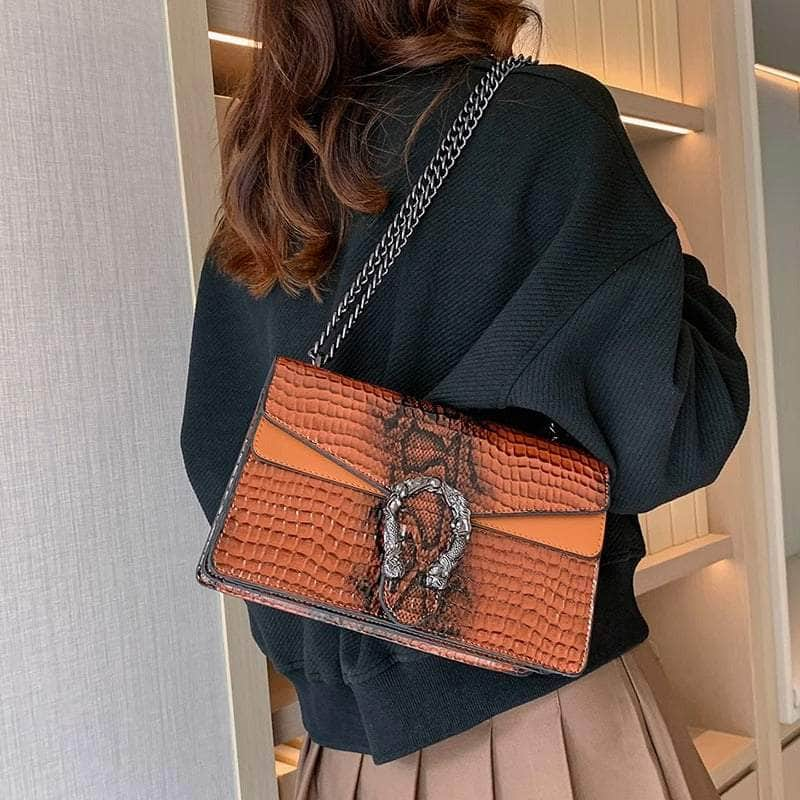 Stylish Square Chain Shoulder Purse