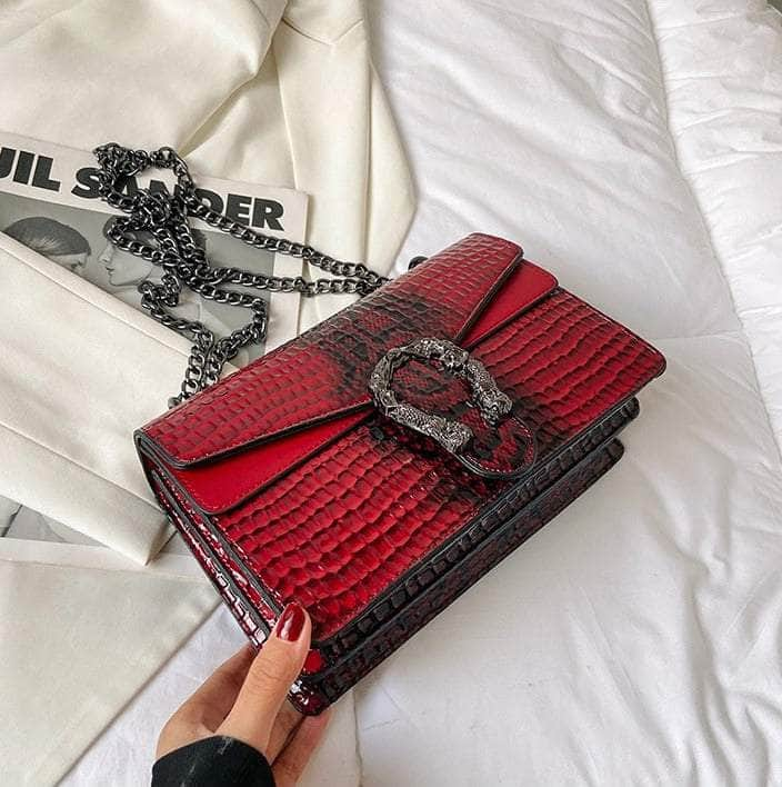 Stylish Square Chain Shoulder Purse