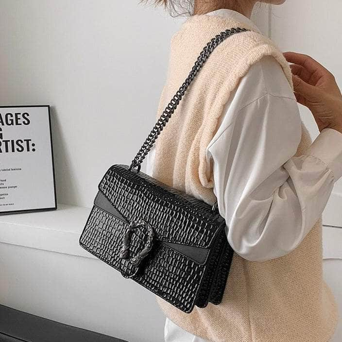 Stylish Square Chain Shoulder Purse