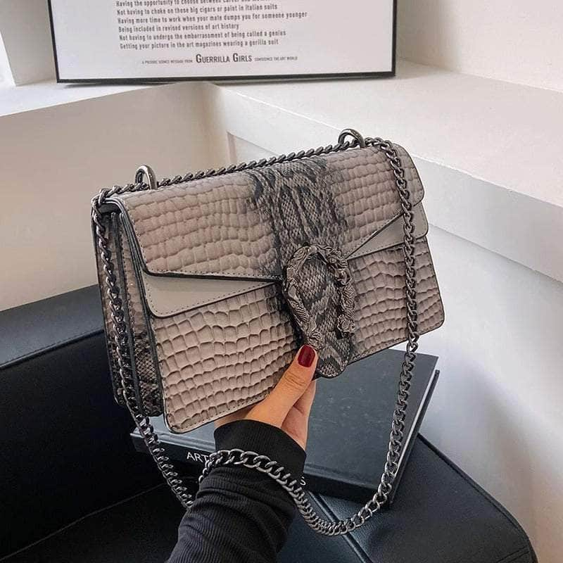 Stylish Square Chain Shoulder Purse