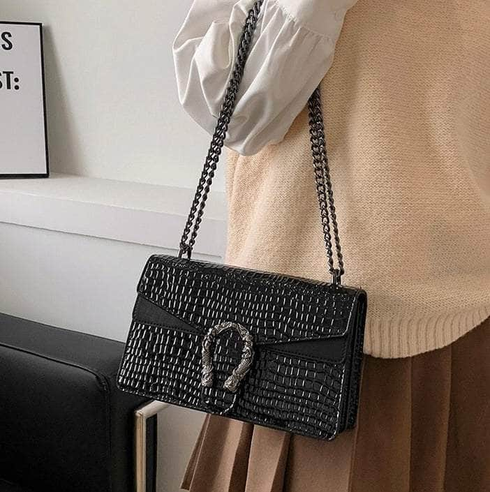 Stylish Square Chain Shoulder Purse