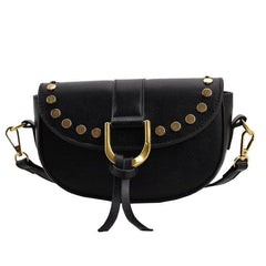 Stylish Studded Leather Bag