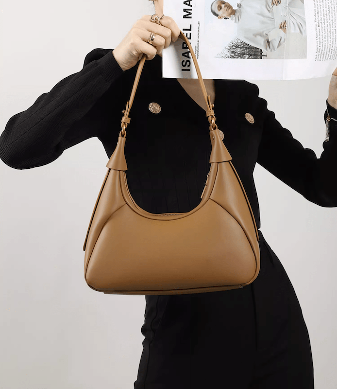 Stylish Underarm Leather Bag