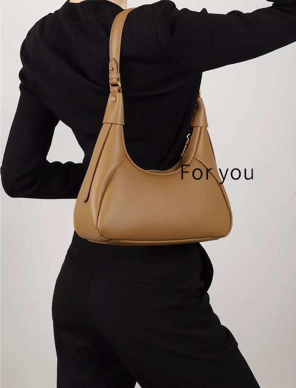 Stylish Underarm Leather Bag