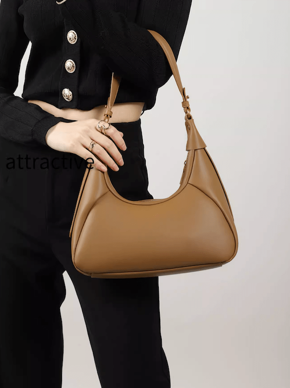 Stylish Underarm Leather Bag