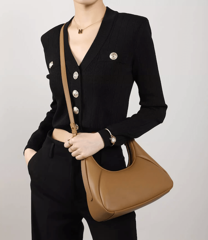 Stylish Underarm Leather Bag