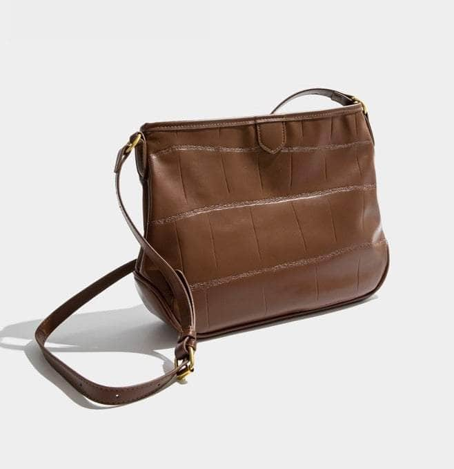 Stylish Vintage Leather Underarm Purse