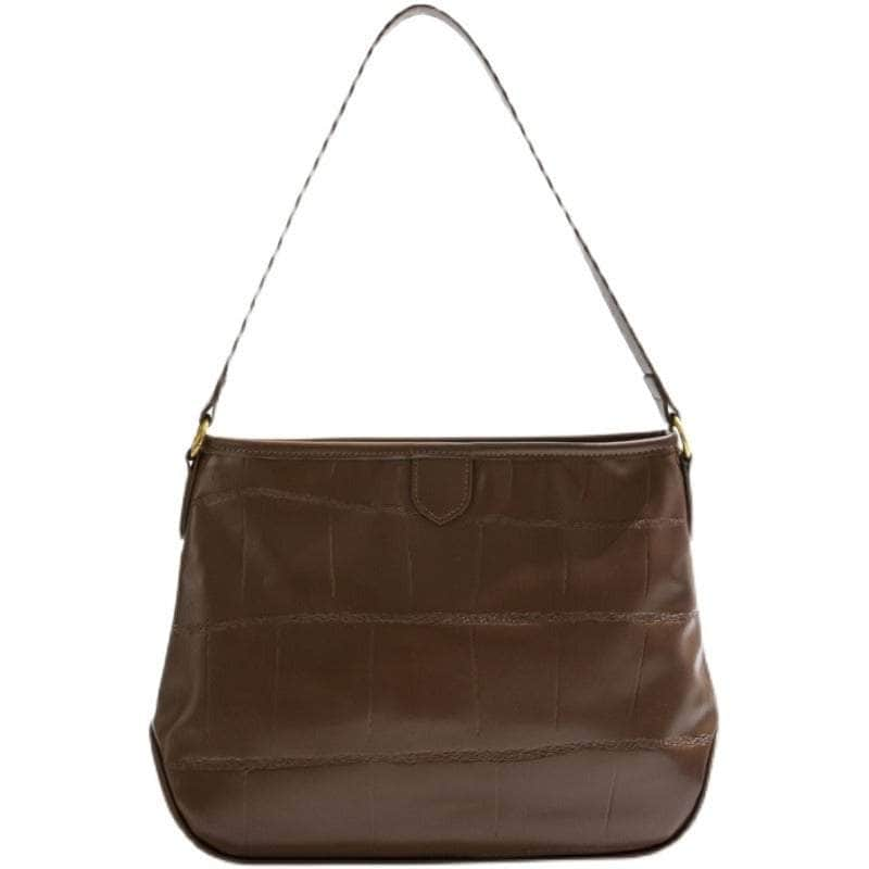 Stylish Vintage Leather Underarm Purse